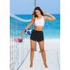 imagebaleaf Womens 3quot5quot Quick Dry Mesh Swim Shorts Tankini Bottom with Liner Athletic Gym RunningBlack