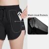 imagebaleaf Womens 3quot5quot Quick Dry Mesh Swim Shorts Tankini Bottom with Liner Athletic Gym RunningBlack