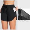 imagebaleaf Womens 3quot5quot Quick Dry Mesh Swim Shorts Tankini Bottom with Liner Athletic Gym RunningBlack