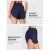 imagebaleaf Womens 3quot5quot Quick Dry Mesh Swim Shorts Tankini Bottom with Liner Athletic Gym RunningDark Blue