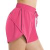 imagebaleaf Womens 3quot5quot Quick Dry Mesh Swim Shorts Tankini Bottom with Liner Athletic Gym RunningPink