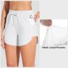 imagebaleaf Womens 3quot5quot Quick Dry Mesh Swim Shorts Tankini Bottom with Liner Athletic Gym RunningWhite