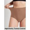 imagebaleaf Womens Modest Bikini Bottom High Waisted Swim Bottoms Full Coverage Bathing Suit BottomBrown