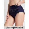 imagebaleaf Womens Modest Bikini Bottom High Waisted Swim Bottoms Full Coverage Bathing Suit BottomDark Blue
