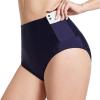 imagebaleaf Womens Modest Bikini Bottom High Waisted Swim Bottoms Full Coverage Bathing Suit BottomDark Blue