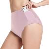 imagebaleaf Womens Modest Bikini Bottom High Waisted Swim Bottoms Full Coverage Bathing Suit BottomPurple