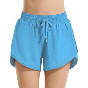 imagebaleaf Womens 3quot5quot Quick Dry Mesh Swim Shorts Tankini Bottom with Liner Athletic Gym RunningDazzling Blue