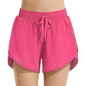 imagebaleaf Womens 3quot5quot Quick Dry Mesh Swim Shorts Tankini Bottom with Liner Athletic Gym RunningPink