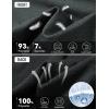 imageBALEAF Long Sleeve Workout Tops for Women Running Athletic Shirts Active Quick Dry Lightweight Moisture WickingCblack