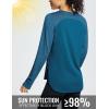 imageBALEAF Long Sleeve Workout Tops for Women Running Athletic Shirts Active Quick Dry Lightweight Moisture WickingCblue Ii
