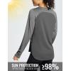imageBALEAF Long Sleeve Workout Tops for Women Running Athletic Shirts Active Quick Dry Lightweight Moisture WickingCgrey