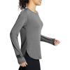 imageBALEAF Long Sleeve Workout Tops for Women Running Athletic Shirts Active Quick Dry Lightweight Moisture WickingCgrey