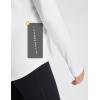 imageBALEAF Long Sleeve Workout Tops for Women Running Athletic Shirts Active Quick Dry Lightweight Moisture WickingWhitepleated
