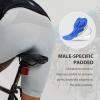 imageBALEAF Mens Padded Bike Shorts Cycling Tights Road Bicycle MTB Accessories Pockets UPF 50Classic Pocketgrey