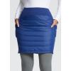 imageBALEAF Womens 17quot Puffer Quilted Skirt Lightweight Insulated Warm Snow Skirts Hiking Running Golf OutdoorsBlue