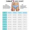 imageBALEAF Womens Cycling Underwear Padded Bike Shorts Padding Spin Biker Briefs Biking GearAbriefssnow Blue