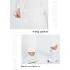 imageBALEAF Womens Fleece Lined Pants WaterResistant Sweatpants Winter Thermal Ski Hiking Running JoggersWhite