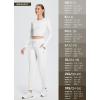 imageBALEAF Womens Fleece Lined Pants WaterResistant Sweatpants Winter Thermal Ski Hiking Running JoggersWhite