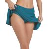imageBALEAF Womens High Waisted Swim Skirt Bikini Tankini Bottom with Side PocketTeal Green