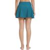imageBALEAF Womens High Waisted Swim Skirt Bikini Tankini Bottom with Side PocketTeal Green