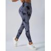 imageBALEAF Womens Leggings with Pockets Tummy Control Workout High Waisted Athletic Running 78 Ultra Soft Gym Yoga Ankle PantsBlack Gray