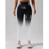 imageBALEAF Womens Leggings with Pockets Tummy Control Workout High Waisted Athletic Running 78 Ultra Soft Gym Yoga Ankle PantsBlack White
