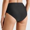 imageBALEAF Womens Swim Bottoms High Waisted Bathing Suit Bottom Modest Bikini Bottom Full Coverage Swimsuits Black XL