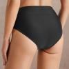 imageBALEAF Womens Swim Bottoms High Waisted Bathing Suit Bottom Modest Bikini Bottom Full Coverage Swimsuits Black XL