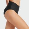 imageBALEAF Womens Swim Bottoms High Waisted Bathing Suit Bottom Modest Bikini Bottom Full Coverage Swimsuits Black XL