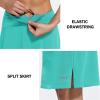 imagebaleaf Womens 20quot Golf Skirts Knee Length Skorts Athletic Modest Long Acitive Casual Pockets UV Protection01mint Green