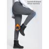 imagebaleaf Womens Fleece Lined Snow Ski Pants Waterproof Windproof Softshell Insulated Slim Thermal Pants Zipper Bottom LegDark Gray