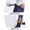 imagebaleaf Womens Fleece Lined Snow Ski Pants Waterproof Windproof Softshell Insulated Slim Thermal Pants Zipper Bottom LegNavy Blue