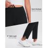 imagebaleaf Womens Pants with Zipper Pockets Stretch Golf Pants High Waist Travel Athletic Work Casual UPF50Blackfleece Lined