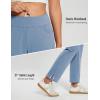 imagebaleaf Womens Pants with Zipper Pockets Stretch Golf Pants High Waist Travel Athletic Work Casual UPF50Bluefleece Lined