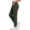 imagebaleaf Womens Pants with Zipper Pockets Stretch Golf Pants High Waist Travel Athletic Work Casual UPF50Greenfleece Lined