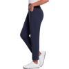 imagebaleaf Womens Pants with Zipper Pockets Stretch Golf Pants High Waist Travel Athletic Work Casual UPF50Navyfleece Lined
