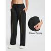 imagebaleaf Womens Track Pants Athletic Jogging Sweatpants Zipper Pockets WarmUp Sports Running PantsBlackzipper Pockets