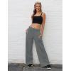 imagebaleaf Womens Track Pants Athletic Jogging Sweatpants Zipper Pockets WarmUp Sports Running PantsDark Grayzipper Pockets