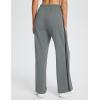 imagebaleaf Womens Track Pants Athletic Jogging Sweatpants Zipper Pockets WarmUp Sports Running PantsDark Grayzipper Pockets