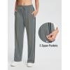 imagebaleaf Womens Track Pants Athletic Jogging Sweatpants Zipper Pockets WarmUp Sports Running PantsDark Grayzipper Pockets