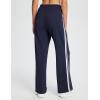 imagebaleaf Womens Track Pants Athletic Jogging Sweatpants Zipper Pockets WarmUp Sports Running PantsNavyzipper Pockets
