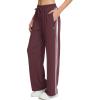 Red Wine-zipper Pockets