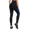 imagebaleaf Womens Winter Cycling Pants Padded Bike Thermal Tights Fleece Lined Leggings Water Resistant Cold Weather Gel PocketsBlackblue