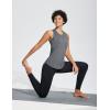 imagebaleaf Womens Workout Tank Tops Athletic Yoga Top Racerback Sleeveless Running Shirts Quick Dry Gym Outdoor UPF5001grey