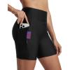 imagebaleaf Womens 3quot5quot6quot8quot High Waisted Swim Shorts Tummy Control Swimsuits Bottoms Modest Board Shorts UPF 50Black