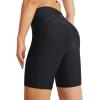 imagebaleaf Womens 3quot5quot6quot8quot High Waisted Swim Shorts Tummy Control Swimsuits Bottoms Modest Board Shorts UPF 50Black