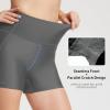 imagebaleaf Womens 3quot5quot6quot8quot High Waisted Swim Shorts Tummy Control Swimsuits Bottoms Modest Board Shorts UPF 50Grey