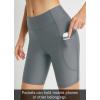 imagebaleaf Womens 3quot5quot6quot8quot High Waisted Swim Shorts Tummy Control Swimsuits Bottoms Modest Board Shorts UPF 50Grey