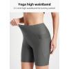 imagebaleaf Womens 3quot5quot6quot8quot High Waisted Swim Shorts Tummy Control Swimsuits Bottoms Modest Board Shorts UPF 50Grey