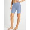imagebaleaf Womens 3quot5quot6quot8quot High Waisted Swim Shorts Tummy Control Swimsuits Bottoms Modest Board Shorts UPF 50Ice Blue